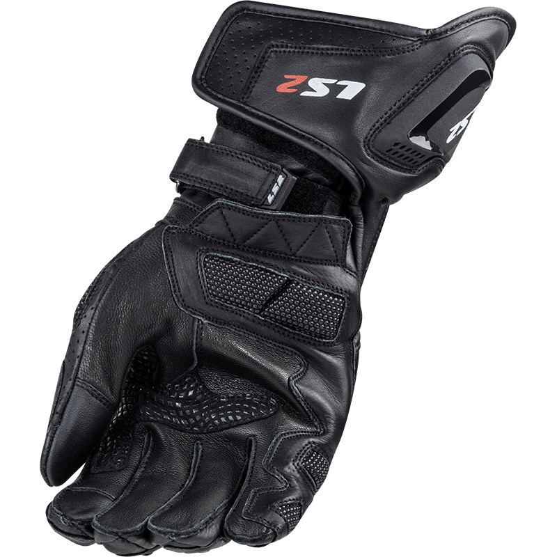 LS2 SWIFT RACING GLOVES BLACK