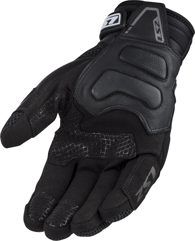 LS2 VEGA MAN GLOVES BLACK