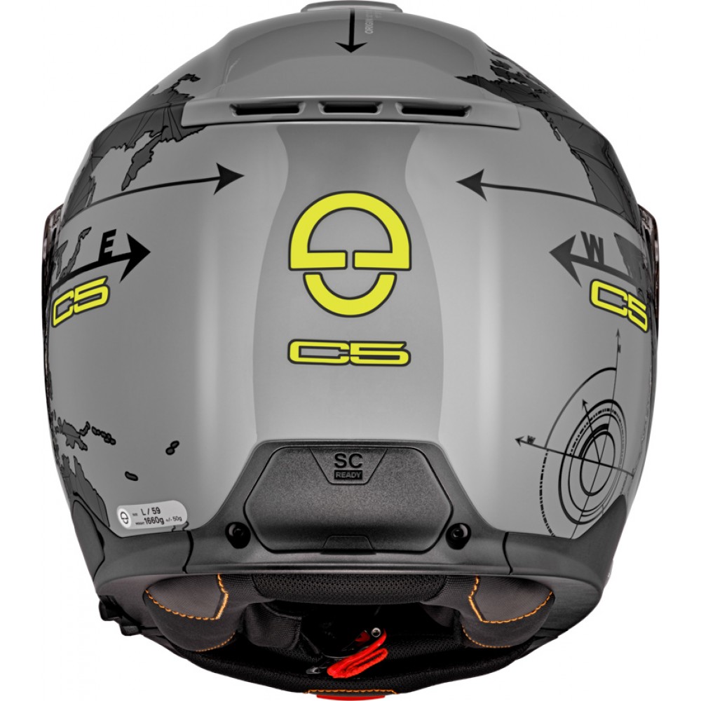 SCHUBERTH C5 GLOBE BLACK GREY
