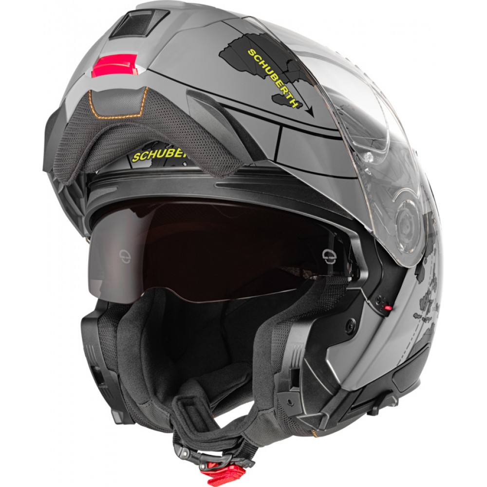 SCHUBERTH C5 GLOBE BLACK GREY