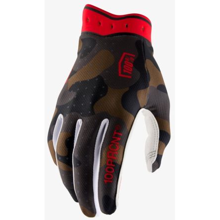 Перчатки 100 Percent % itrack glove [camo]