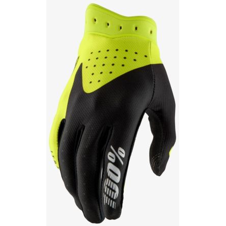 Перчатки 100 Percent % itrack glove [fluo yellow]