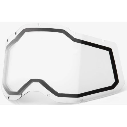 Линза 100 Percent % RC/AC/ST DUAL LENS [CLEAR]