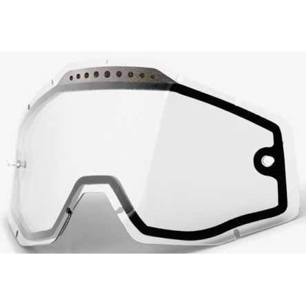 Линза 100 Percent % RC/AC/ST DUAL VENTED LENS [CLEAR]