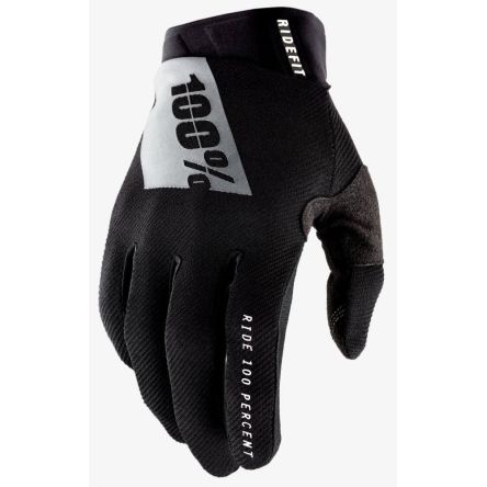 Перчатки 100 Percent % ridefit glove [black/white]