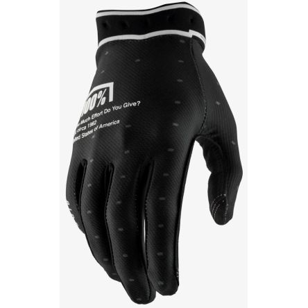 Перчатки 100 Percent % ridefit glove [dark black]