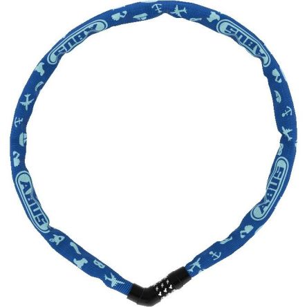Замок с цепью Abus 4804c/75 steel-o-chain blue symbols
