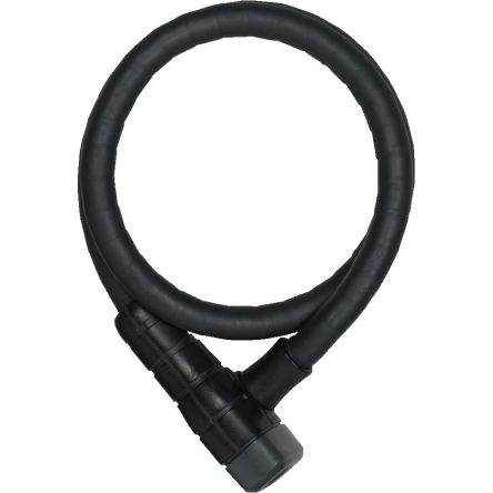 Замок трос панцирный Abus 6615k/85 microflex black