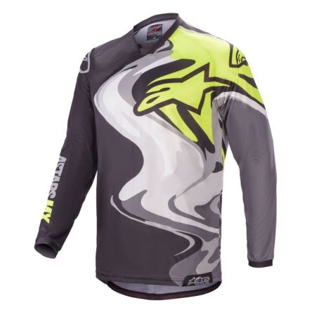 Джерси ALPINESTARS racer flagship black/grey/yellow