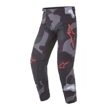 Мотобрюки ALPINESTARS racer tactical grey/camo/red