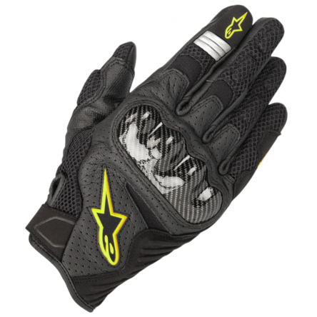 Мотоперчатки ALPINESTARS smx-1 air v2 black/yellow