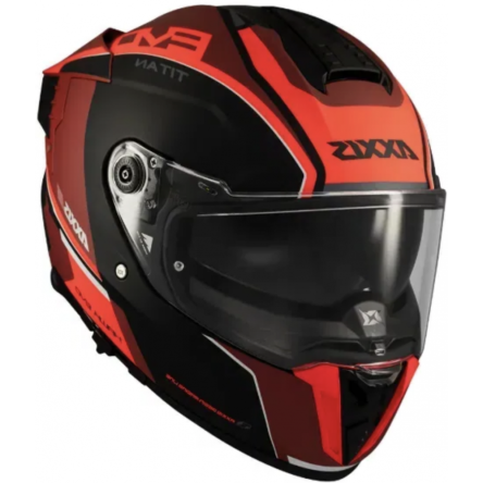 Мотошлем Axxis hawk sv evo titan b5 red matt