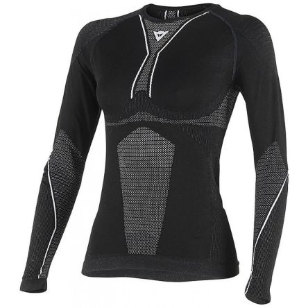 Термокофта женская Dainese d-core dry black/white