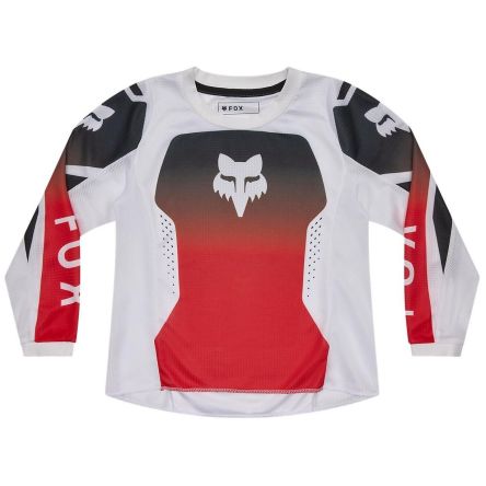 Детское джерси Fox Head 180 kids jersey - shield [flo red]
