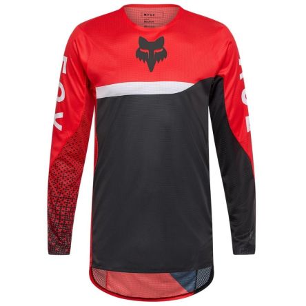 Джерси Fox Head flexair jersey - fracture [flo red]