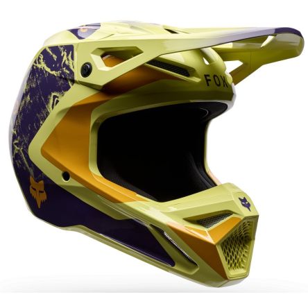 Шолом Fox Head v1 helmet - image print [yellow]