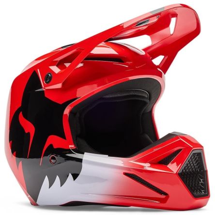 Шолом Fox Head v1 helmet - shield [flo red]