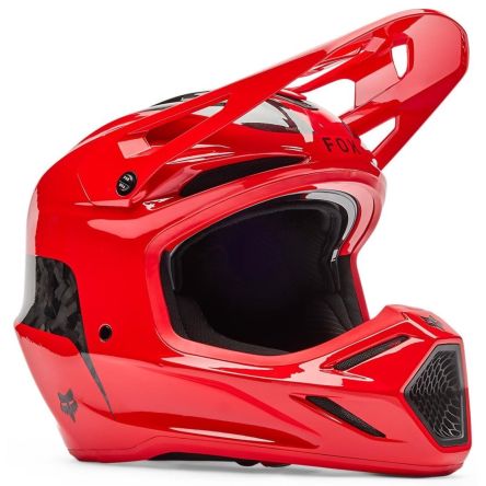 Шлем Fox Head v3 rs helmet - fracture [flo red]