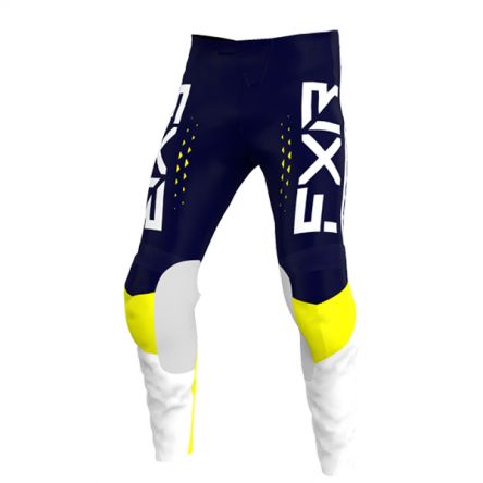 Мотоштани FXR clutch pro mx 22-midnight/white/yellow