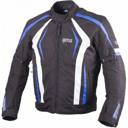 Мотокуртка GMS blouson pace black white blue  w