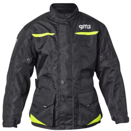 Мотокуртка детская GMS gear junior wp black/yellow