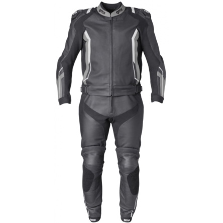 Мотокомбинезон раздельный GMS GR-1 BLACK/GREY/WHITE