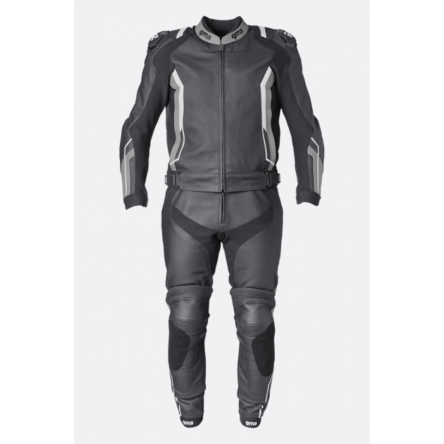 Мотокомбинезон раздельный GMS gr-1 black grey white w