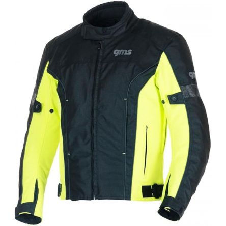 Мотокуртка GMS lagos black yellow w