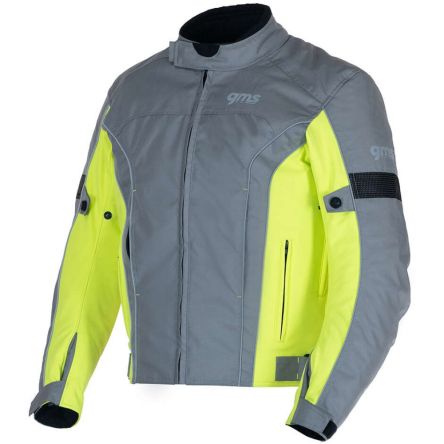 Мотокуртка GMS lagos grey yellow w