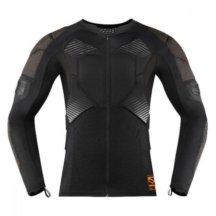 Моточерепаха Icon field armor compression d3o black