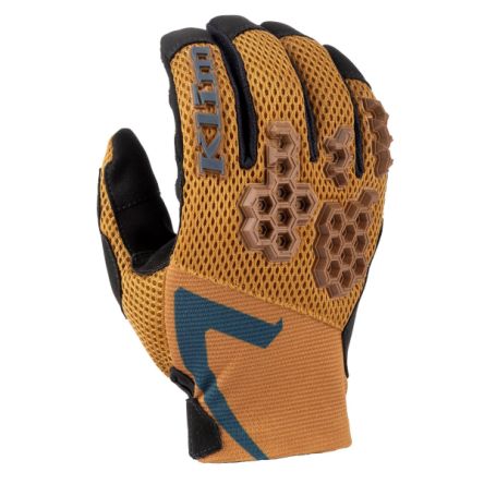 Мотоперчатки KLIM mojave golden brown - petrol