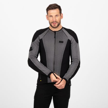 Моточерепаха Knox urbane pro mk3 - men's silver chainmail