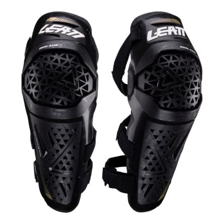 Мотонаколенники Leatt dual axis pro black