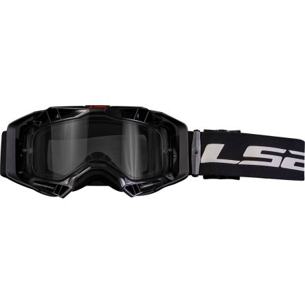 Окуляри LS2 aura goggle black with clear visor