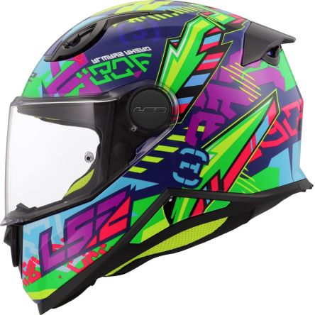 Шлем LS2 ff812 kid svent blue green