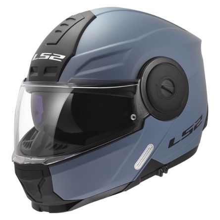 Мотошолом LS2 ff902 scope 2 solid matt misty blue
