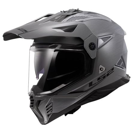 Мотошлем LS2 mx702 pioneer 2 solid jeans titanium