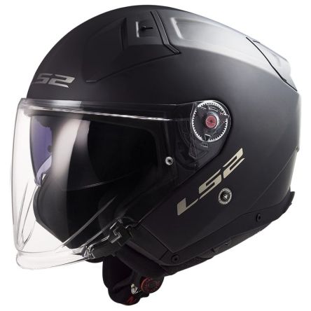 Шлем открытый LS2 of603 infinity 2 solid matt black