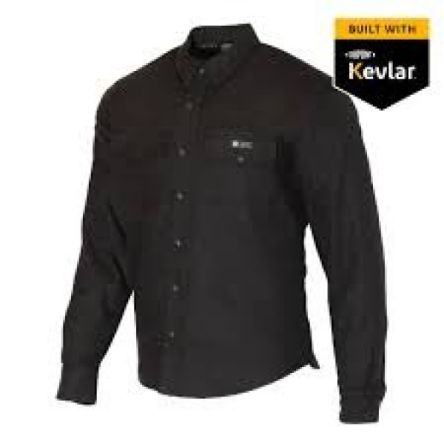 Мотосорочка Merlin axe zip up 100% kevlar black