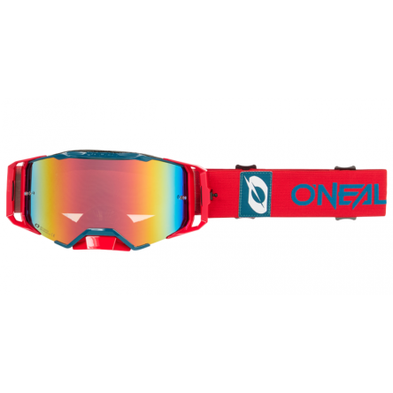 Мотоочки кроссовые Oneal b-33 bold -red