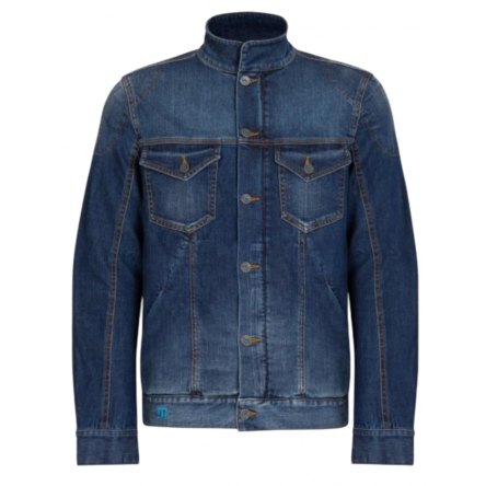 Мотокуртка PMJ west t-tex blue