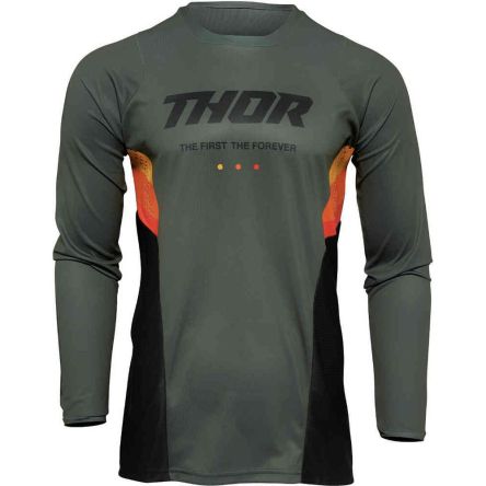 Джерси Thor pulse react army/black