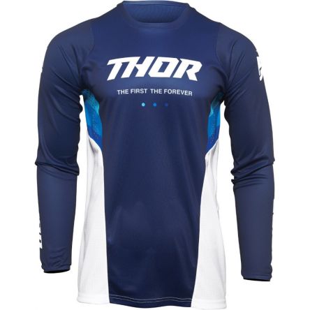 Джерси Thor pulse react blue/white
