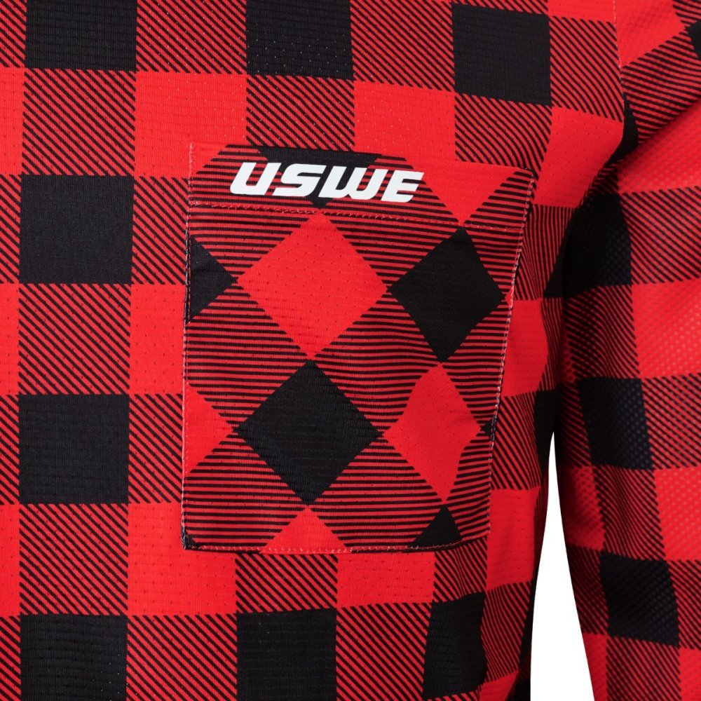 USWE FLANNEL JERSEY [FLAME RED]