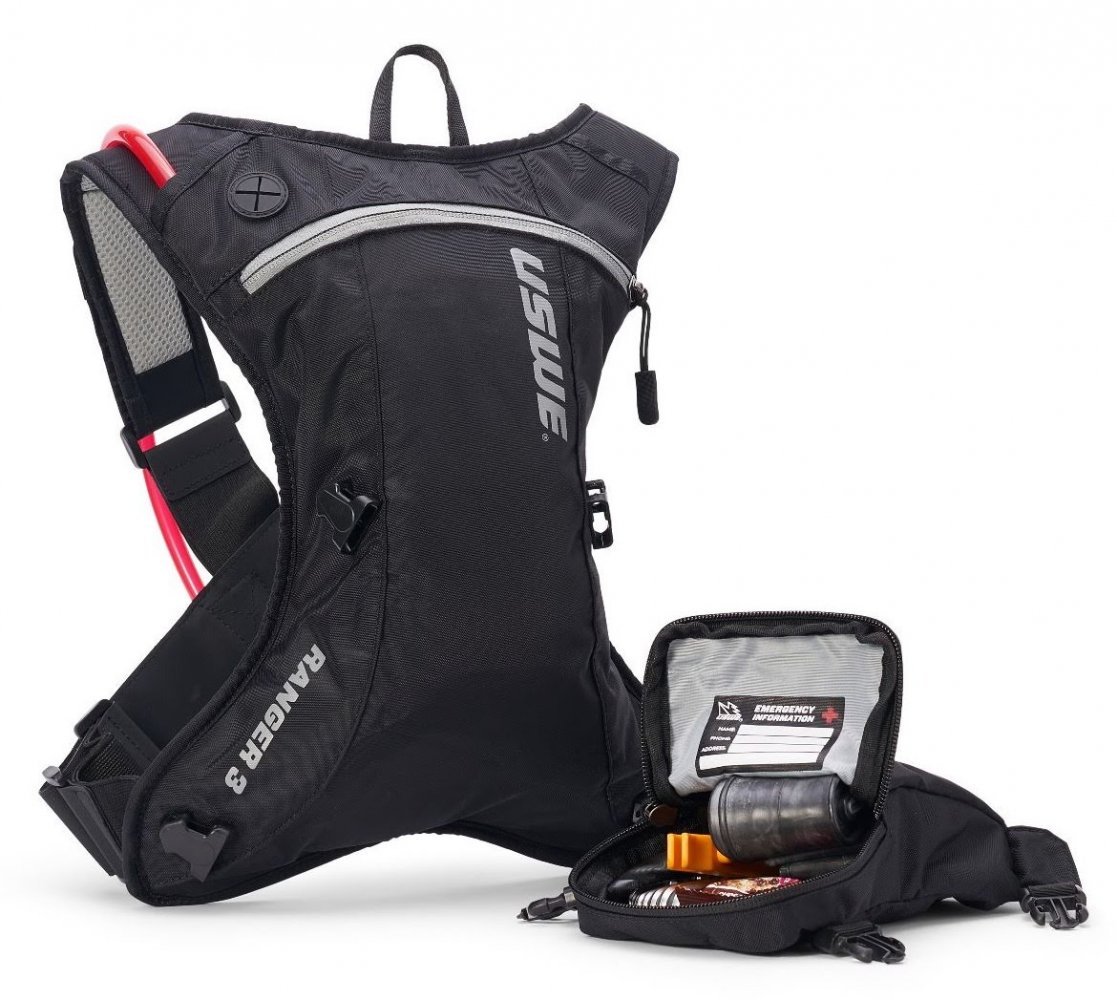 USWE RANGER 3L HYDRATION PACK [BLACK]