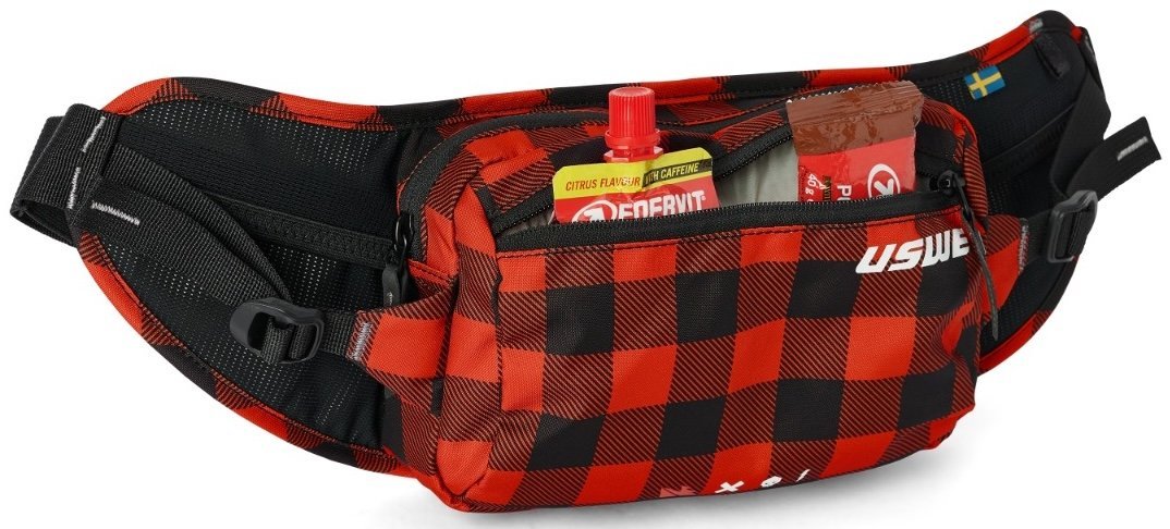USWE WAIST 2L HIP PACK [FLANNEL RED]
